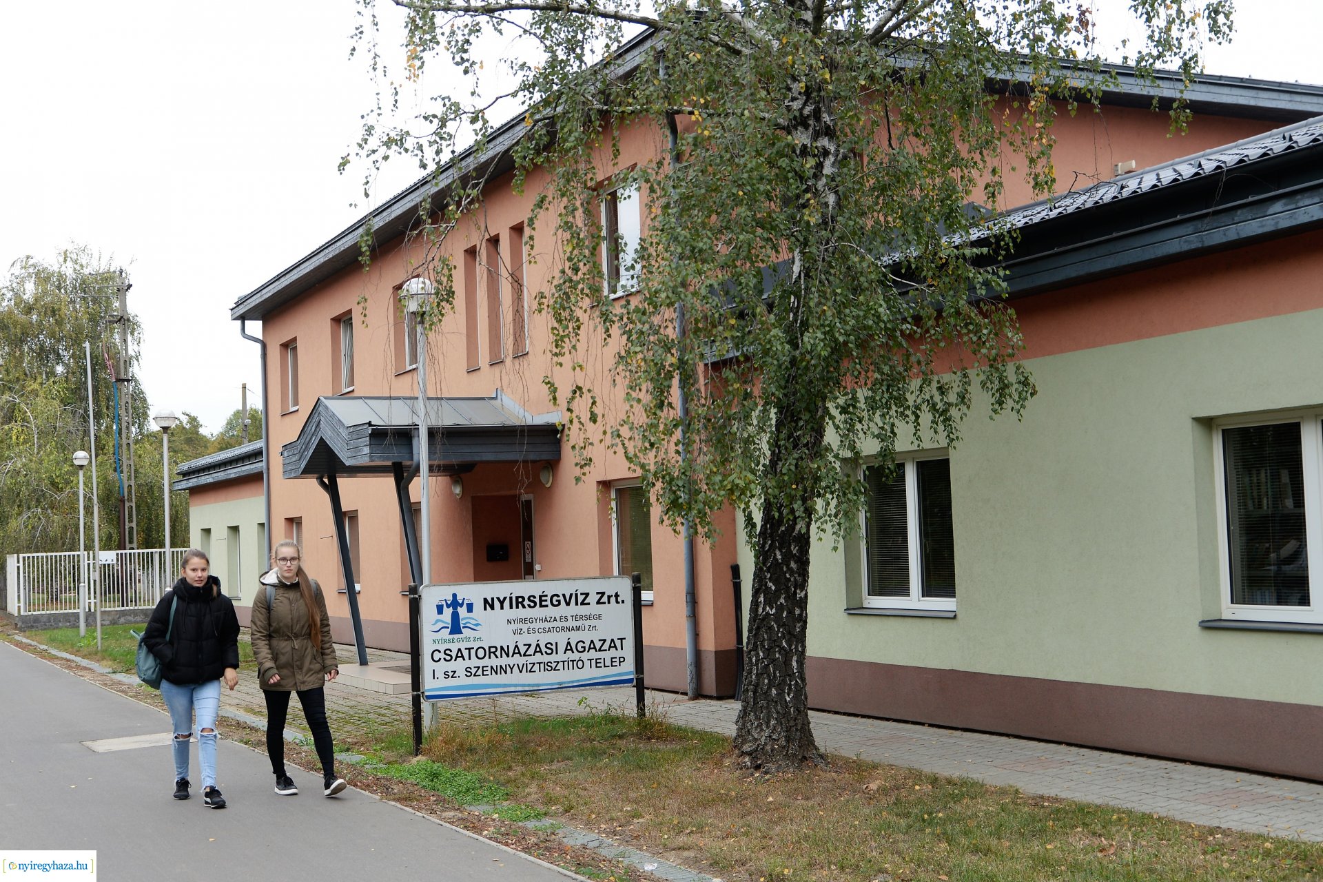 Szemléletformáló program keretében iskolások látogattak a Szennyvíztisztító telepre