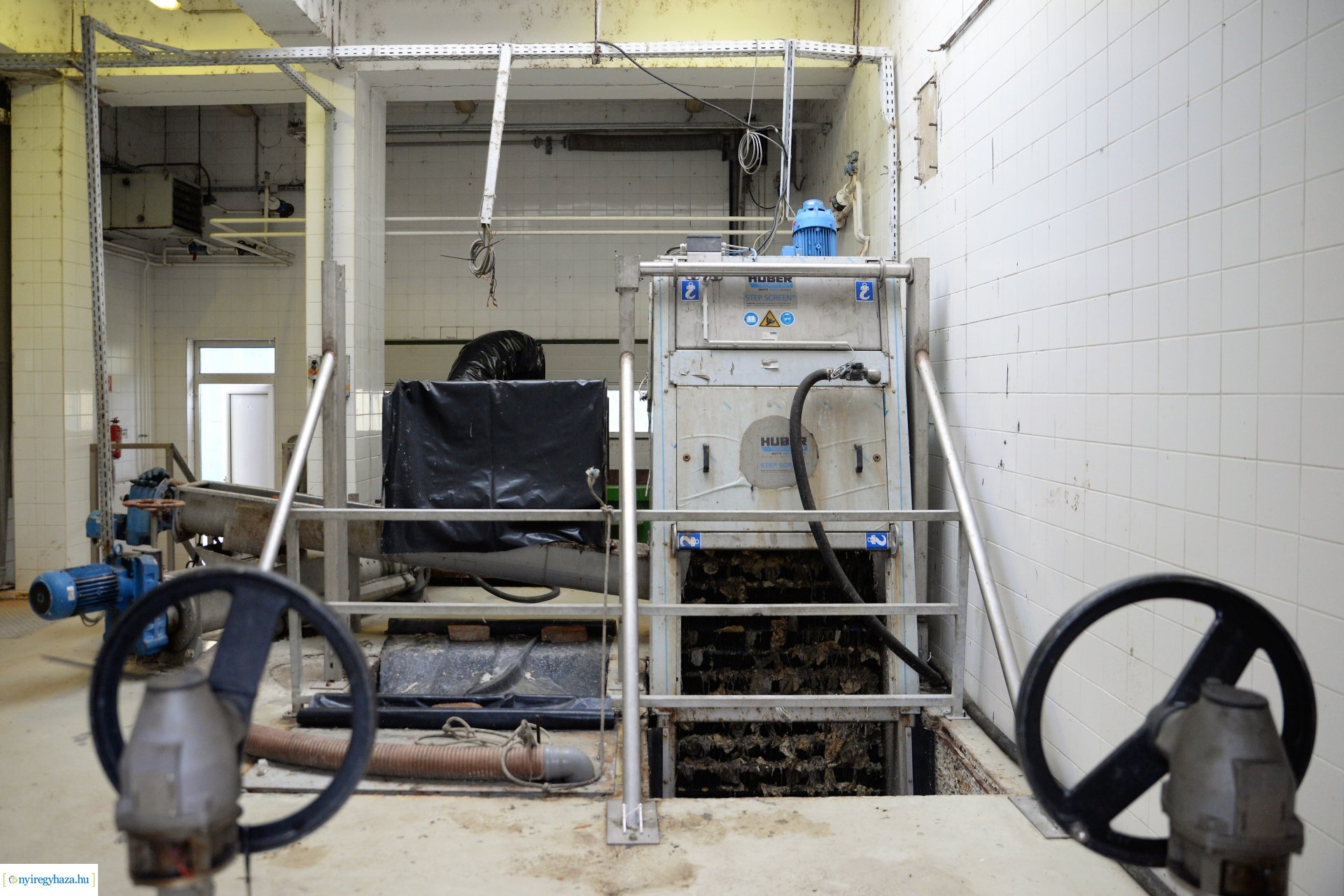 Szemléletformáló program keretében iskolások látogattak a Szennyvíztisztító telepre