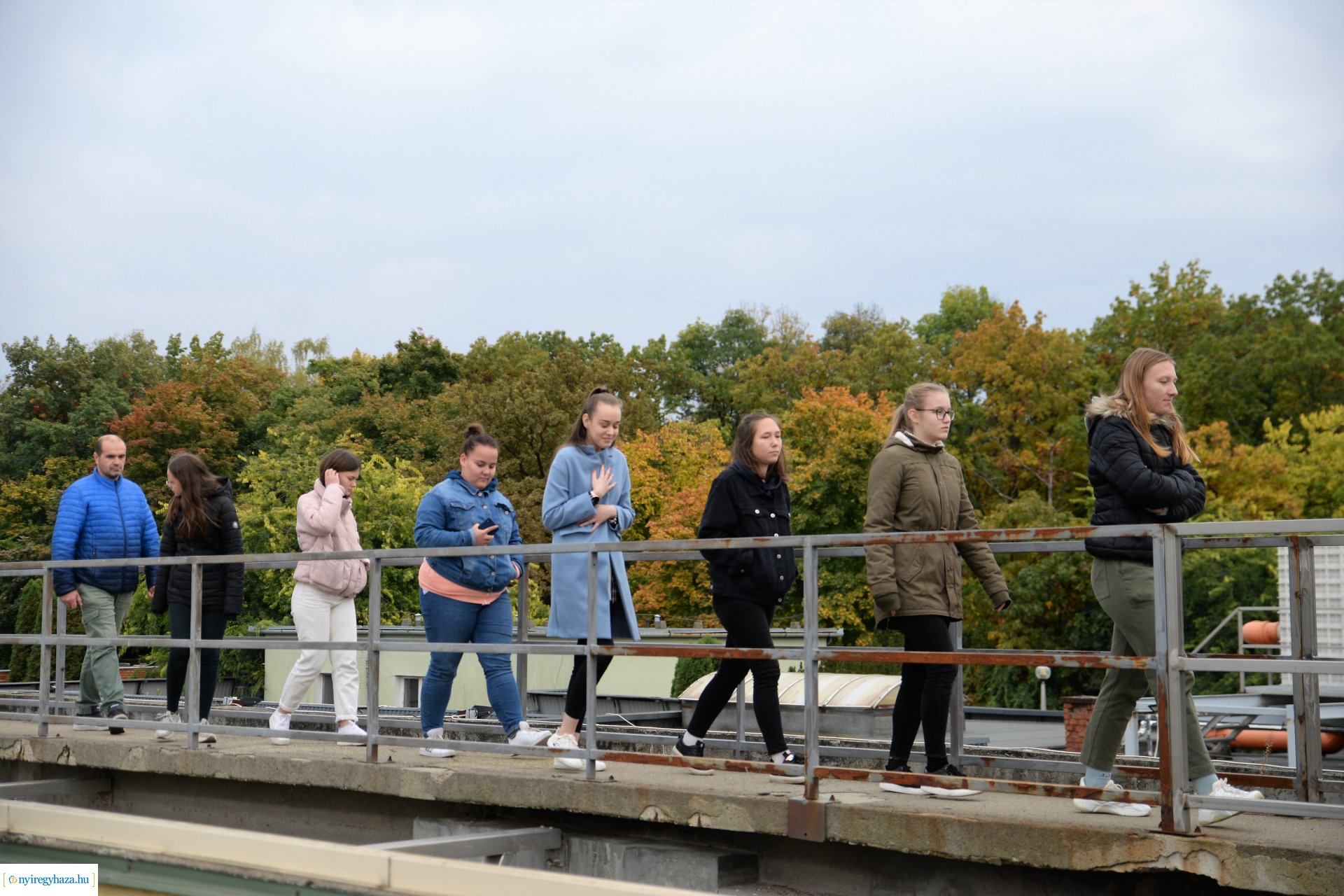 Szemléletformáló program keretében iskolások látogattak a Szennyvíztisztító telepre