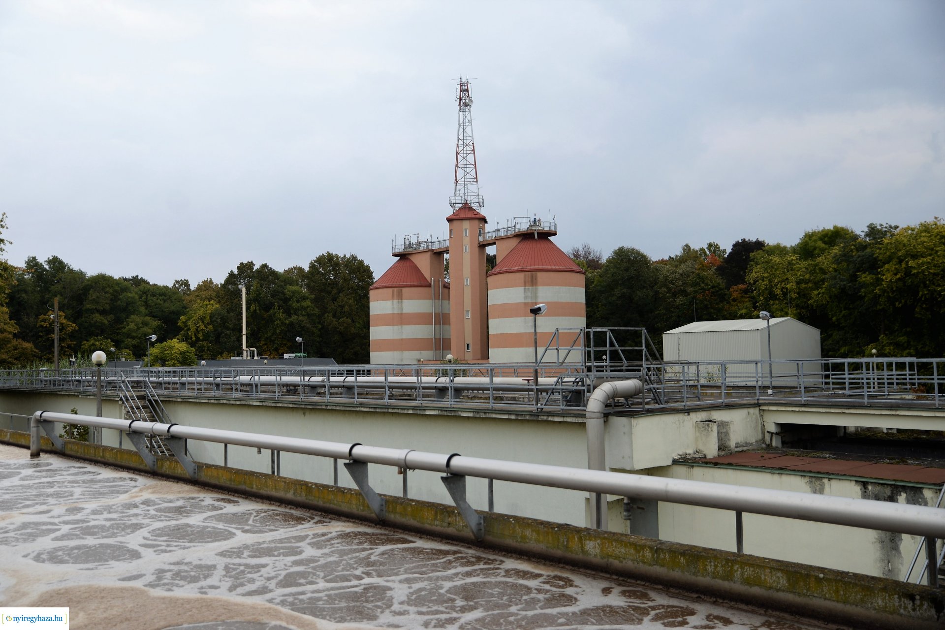 Szemléletformáló program keretében iskolások látogattak a Szennyvíztisztító telepre