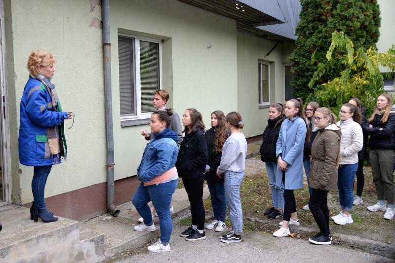 Szemléletformáló program keretében iskolások látogattak a Szennyvíztisztító telepre