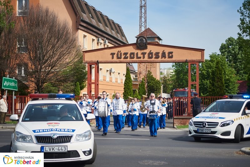 Szent Flórián napi felvonulás