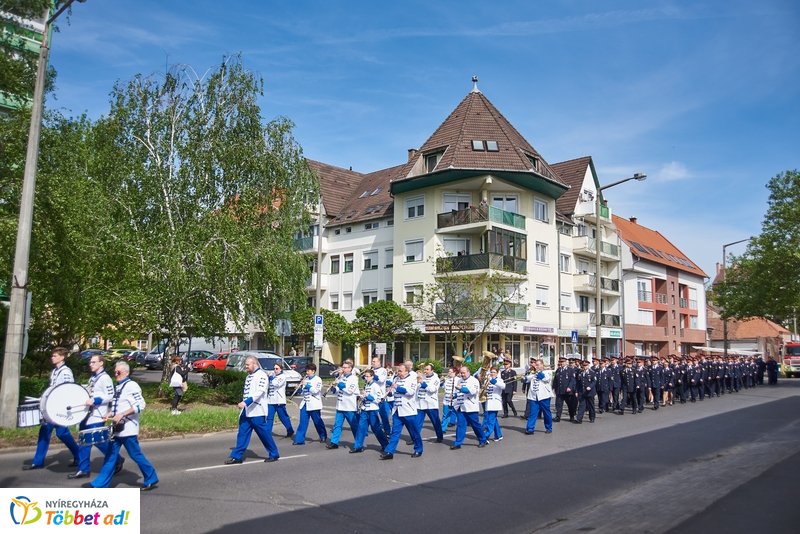 Szent Flórián napi felvonulás