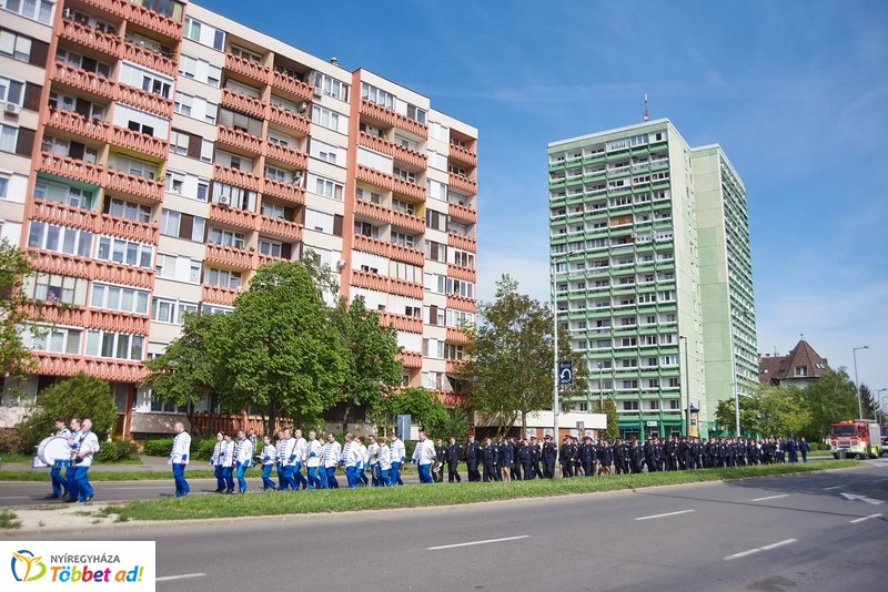 Szent Flórián napi felvonulás