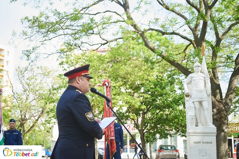 Szent Flóriánra emlékeztek