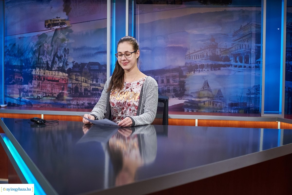 Szent Imrés diákok a Nyíregyházi Televízióban
