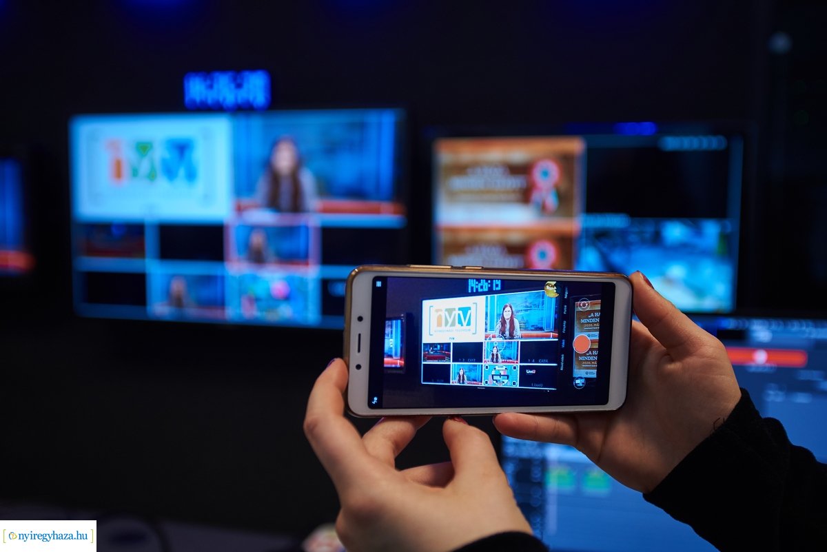 Szent Imrés diákok a Nyíregyházi Televízióban