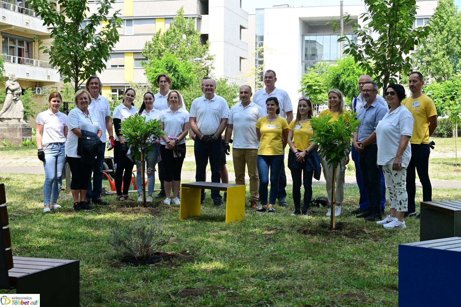Szépíts, Építs, Parkosíts - SZÉP program a Jósa András kórházban