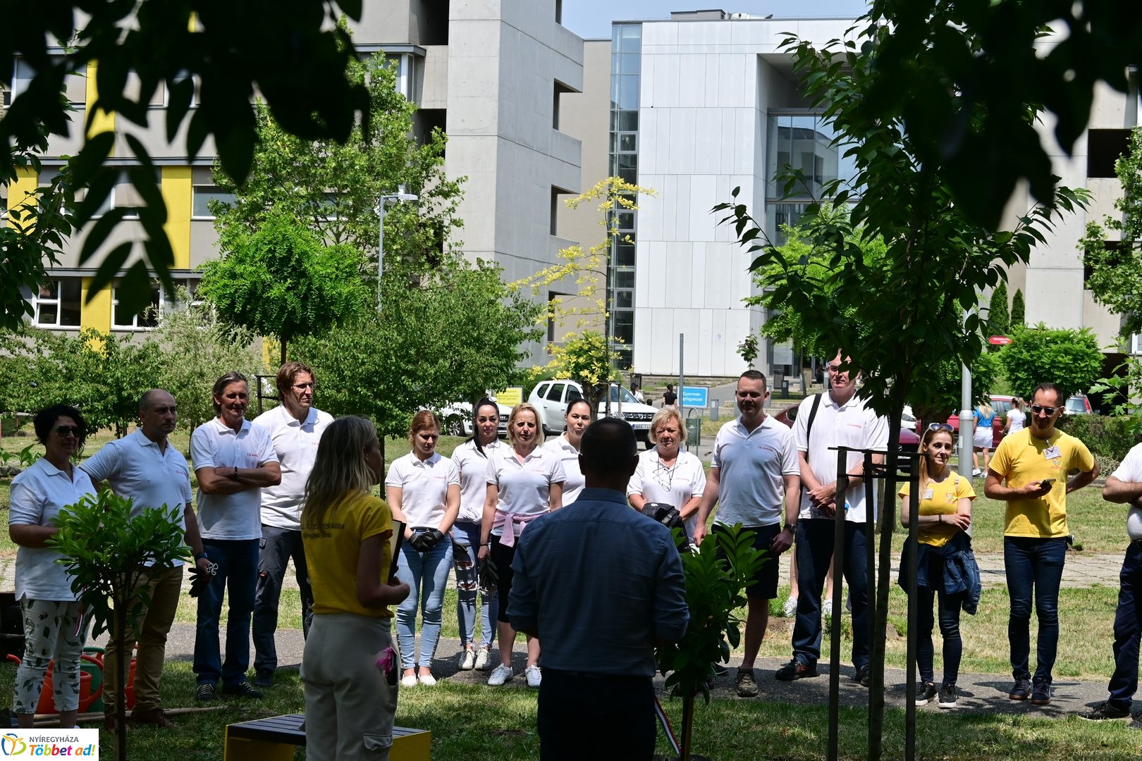 Szépíts, Építs, Parkosíts - SZÉP program a Jósa András kórházban