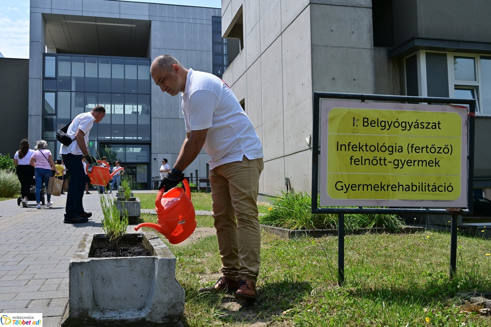 Szépíts, Építs, Parkosíts - SZÉP program a Jósa András kórházban