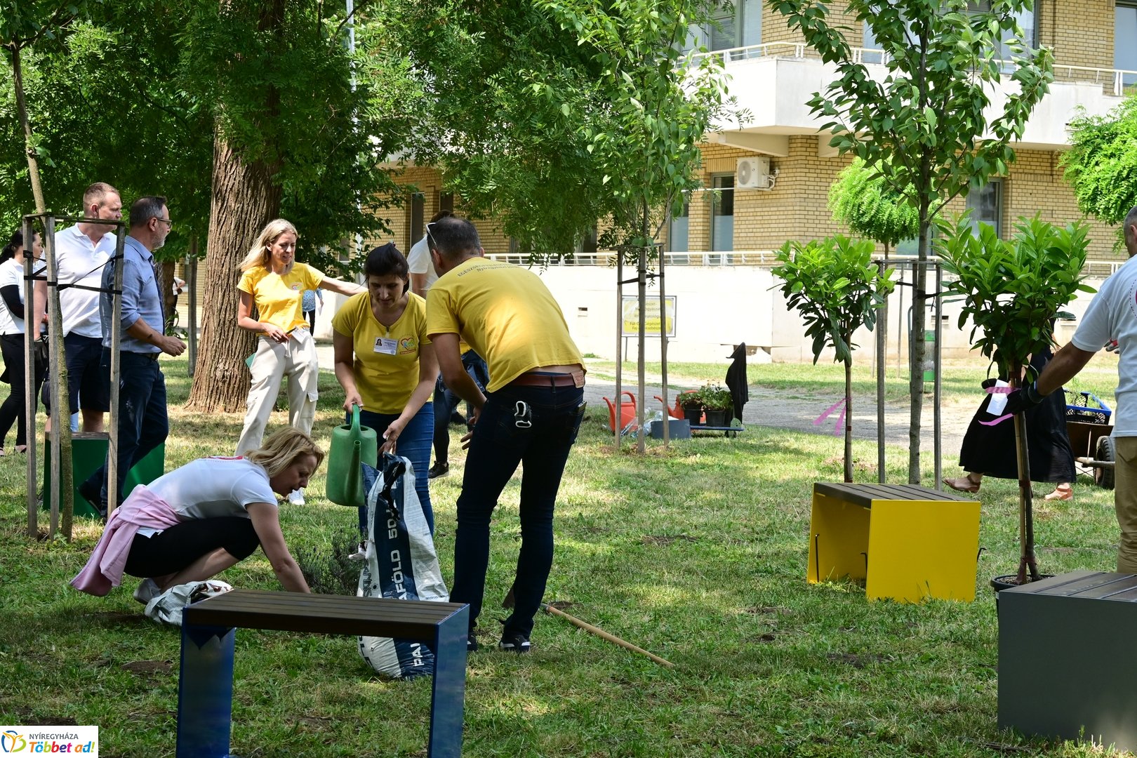 Szépíts, Építs, Parkosíts - SZÉP program a Jósa András kórházban