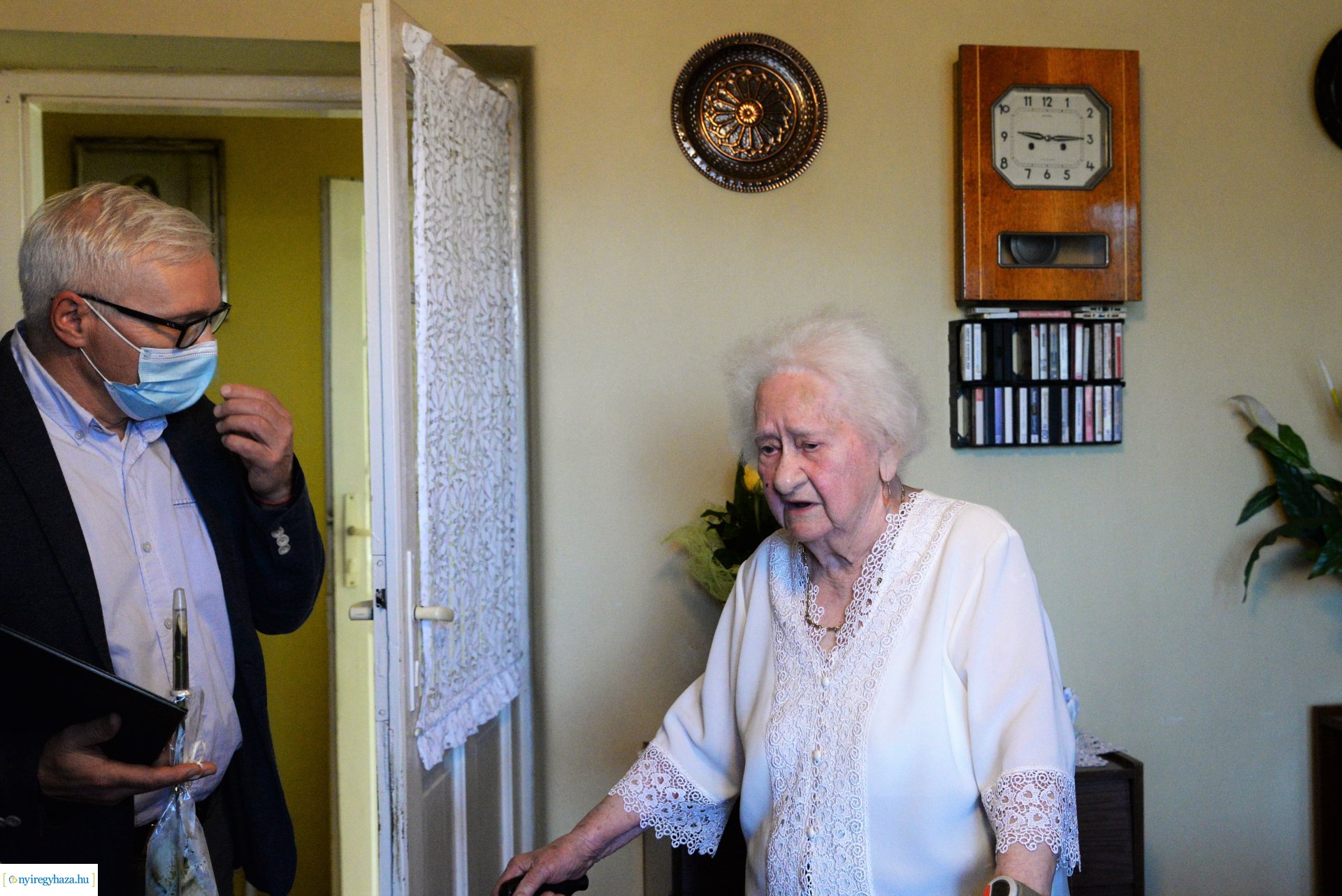 Szépkorú Jónis Andrásné köszöntése