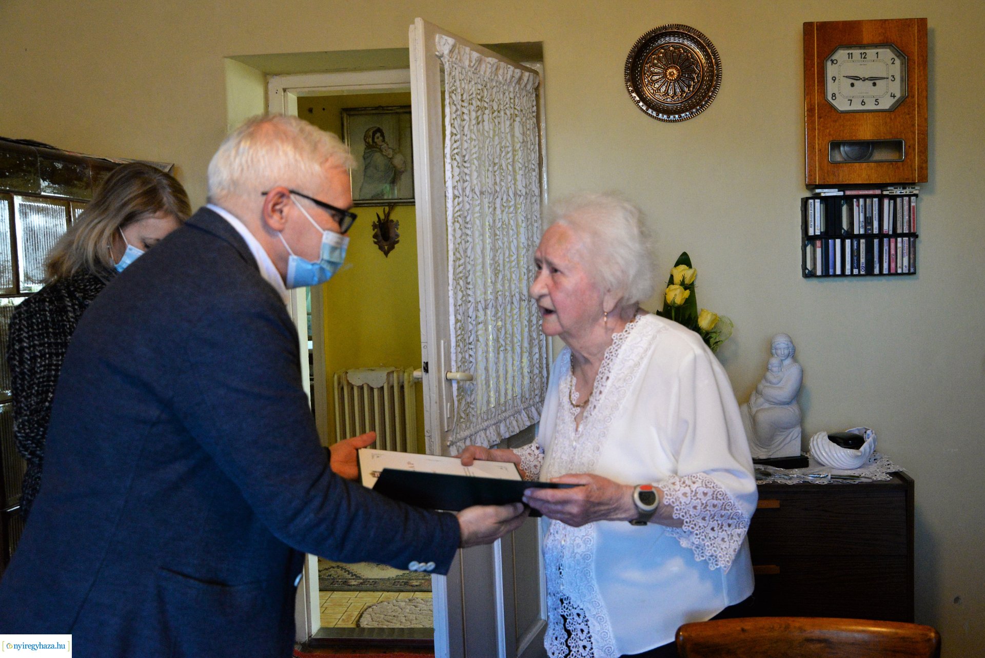 Szépkorú Jónis Andrásné köszöntése