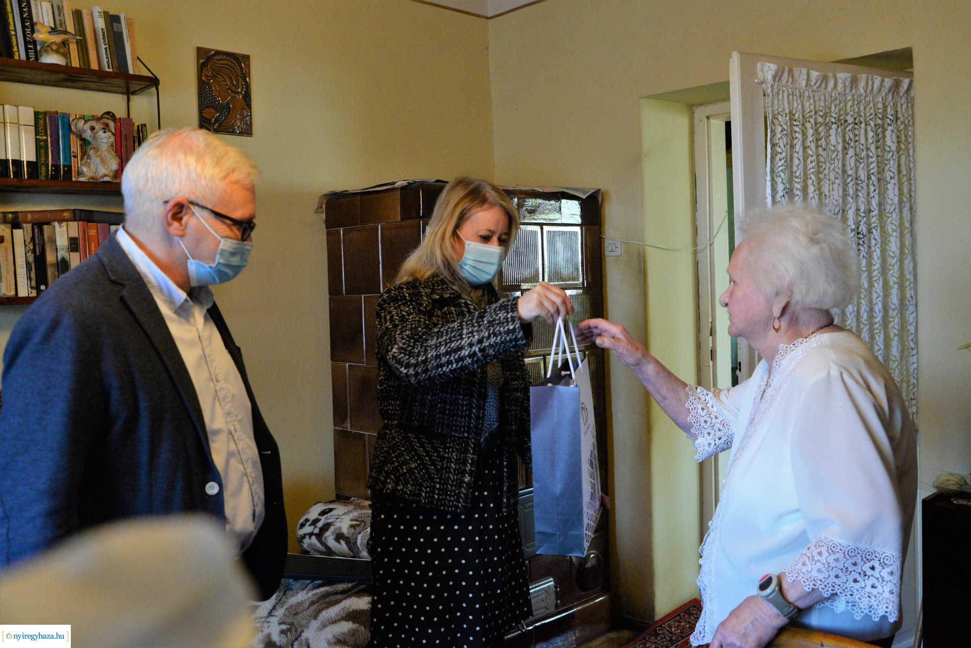 Szépkorú Jónis Andrásné köszöntése