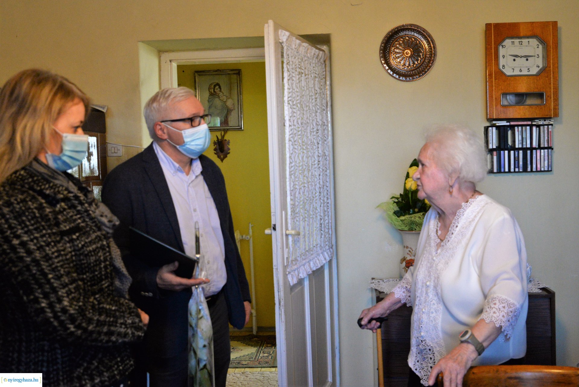 Szépkorú Jónis Andrásné köszöntése