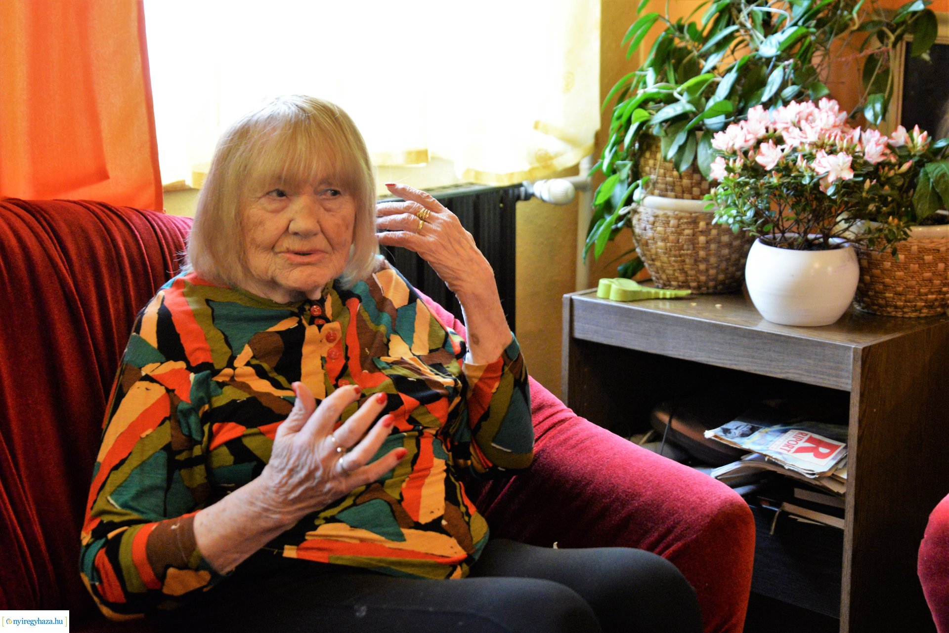 Szépkorú köszöntés - Árvayné Szabó Viola 90 éves