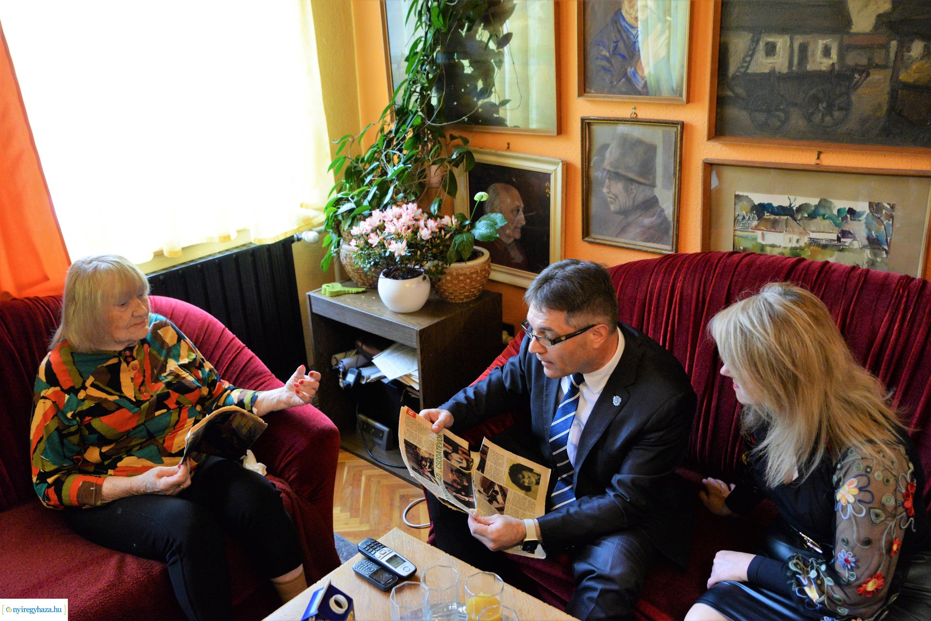 Szépkorú köszöntés - Árvayné Szabó Viola 90 éves