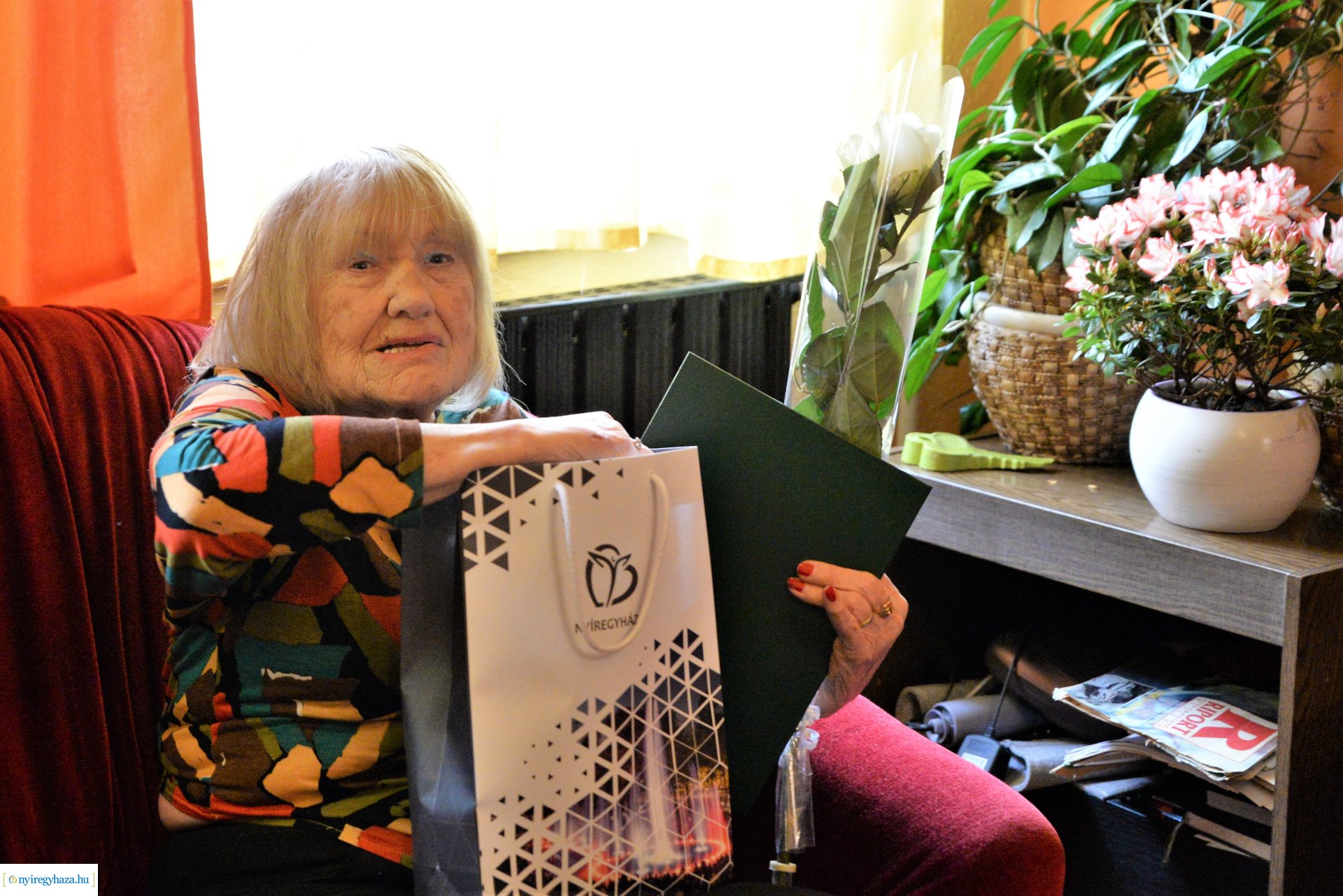 Szépkorú köszöntés - Árvayné Szabó Viola 90 éves