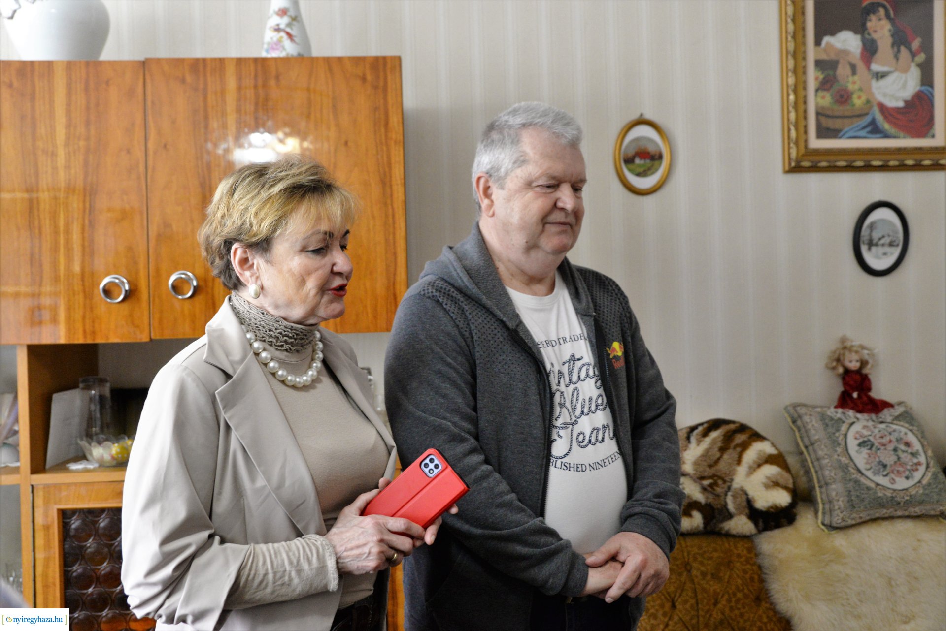 Szépkorú köszöntés - Bodnár Istvánné 90 éves