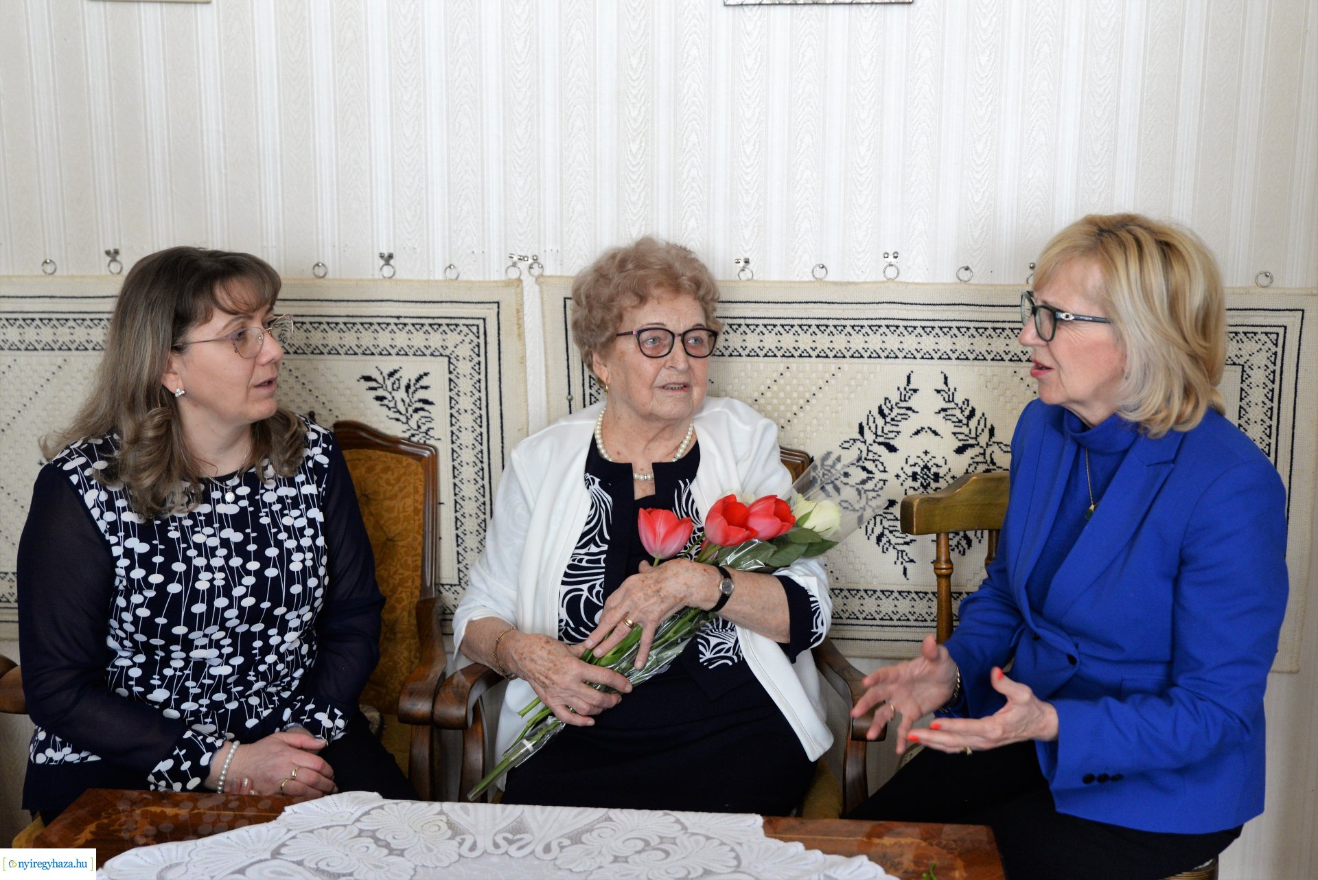 Szépkorú köszöntés - Bodnár Istvánné 90 éves