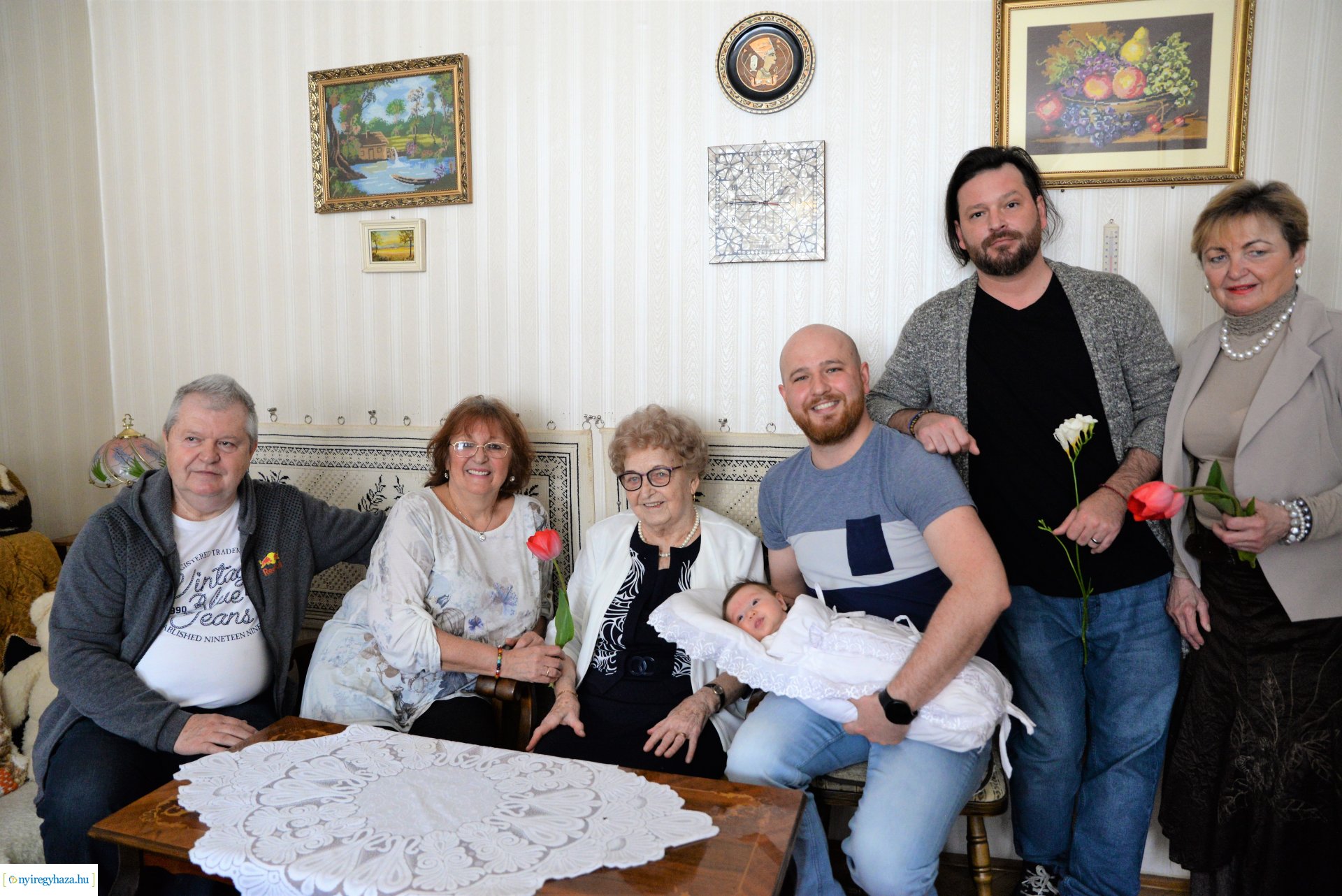 Szépkorú köszöntés - Bodnár Istvánné 90 éves