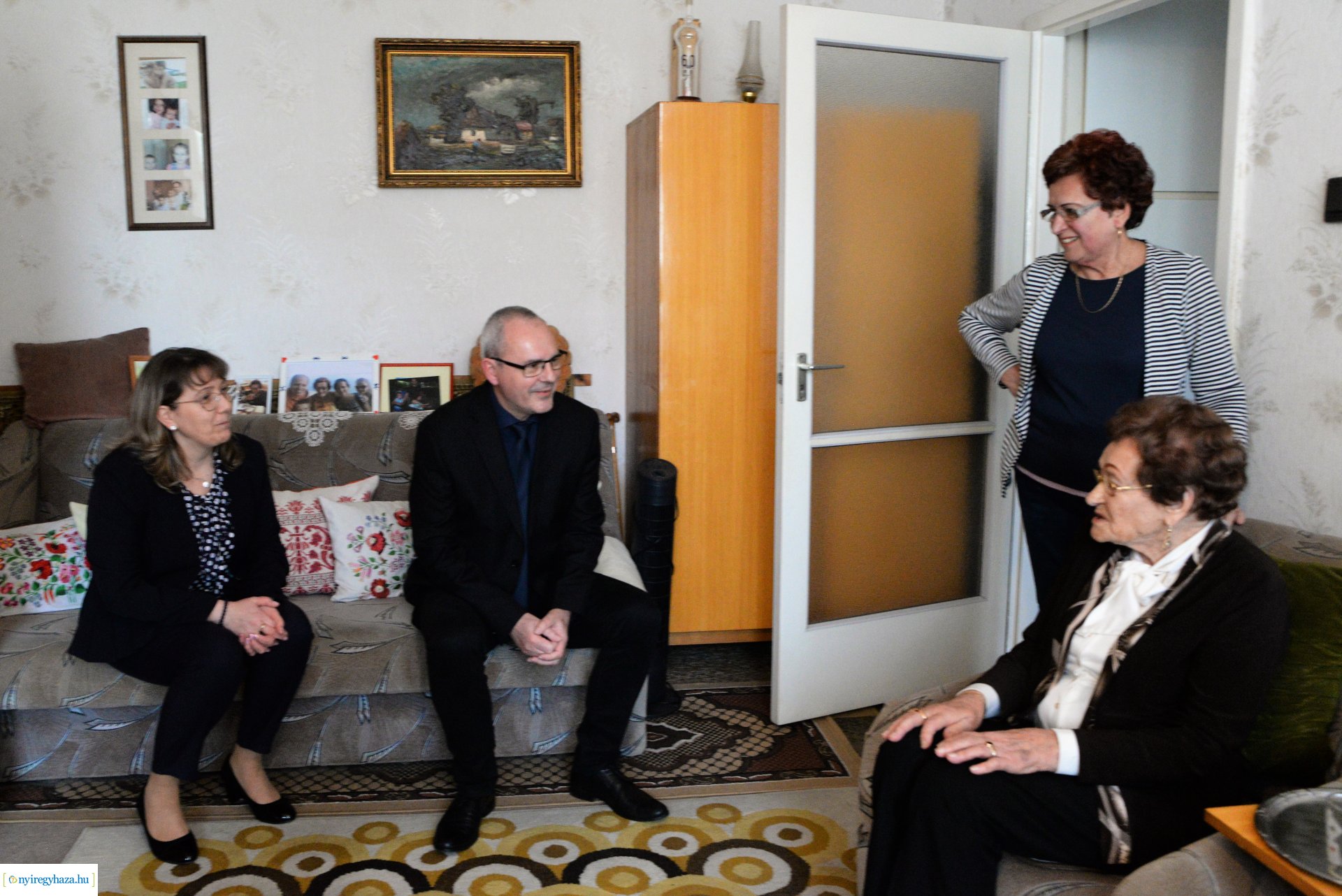 Szépkorú köszöntés- Bordás Lászlóné 95 éves