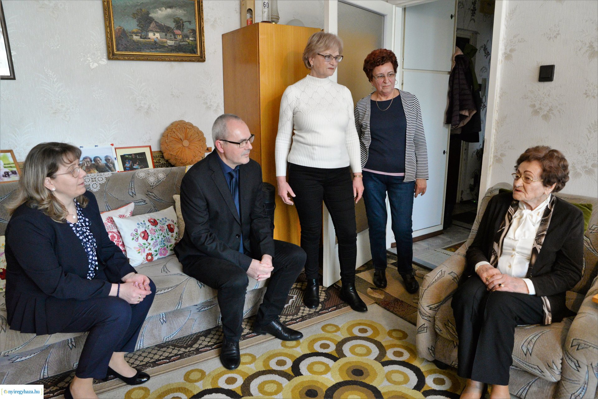 Szépkorú köszöntés- Bordás Lászlóné 95 éves