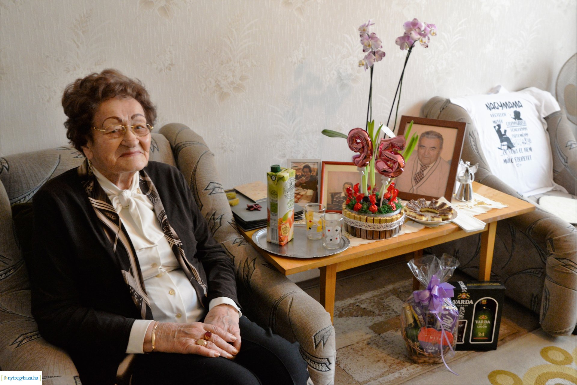 Szépkorú köszöntés- Bordás Lászlóné 95 éves