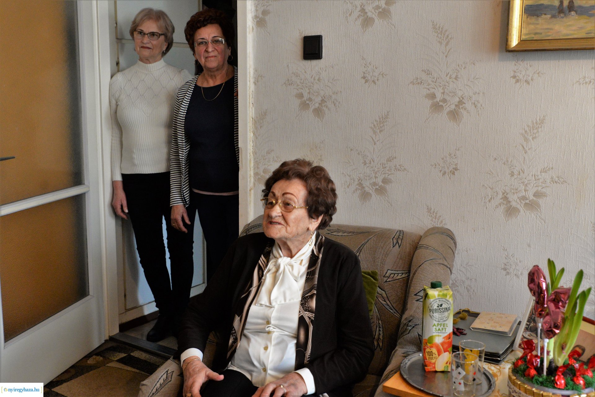 Szépkorú köszöntés- Bordás Lászlóné 95 éves