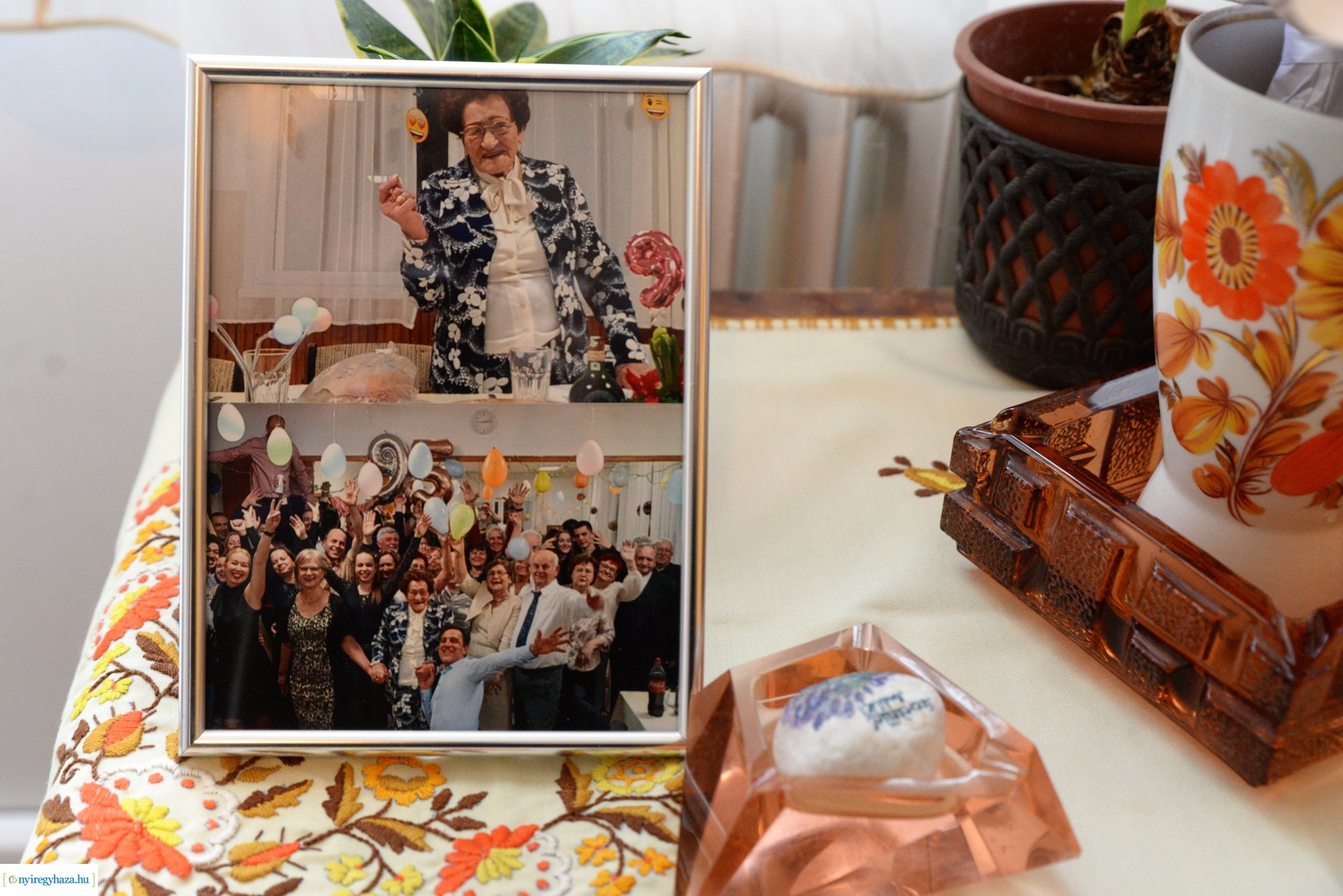 Szépkorú köszöntés- Bordás Lászlóné 95 éves