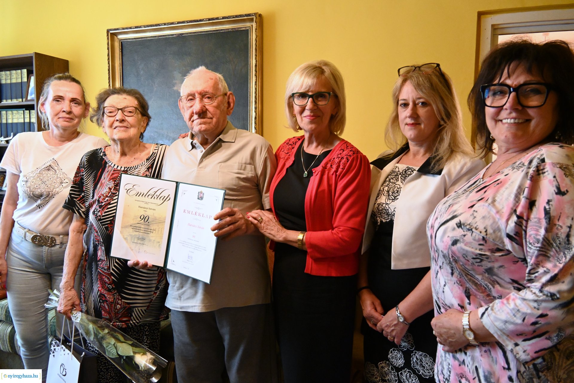 Szépkorú köszöntés  - Harsányi Isván 90 éves