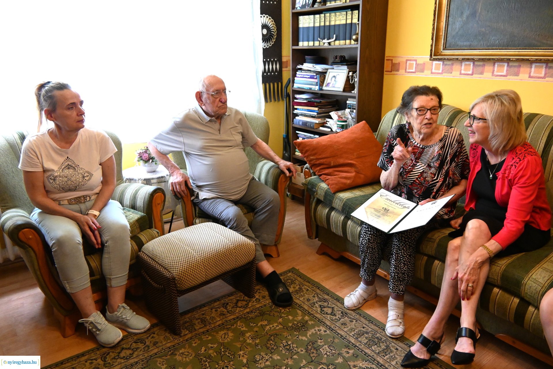 Szépkorú köszöntés  - Harsányi Isván 90 éves