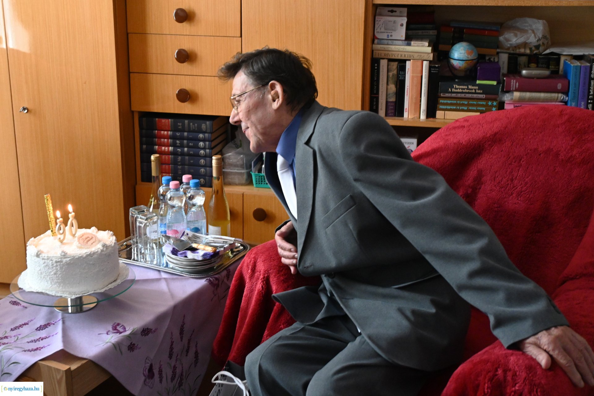 Szépkorú köszöntés - Huczik Lajos 90 éves