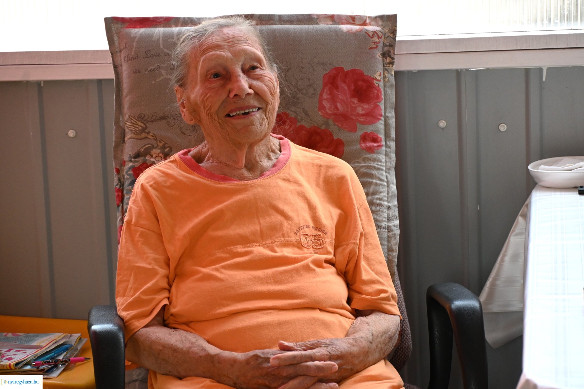 Szépkorú köszöntés - Papp Jánosné 95 éves lett