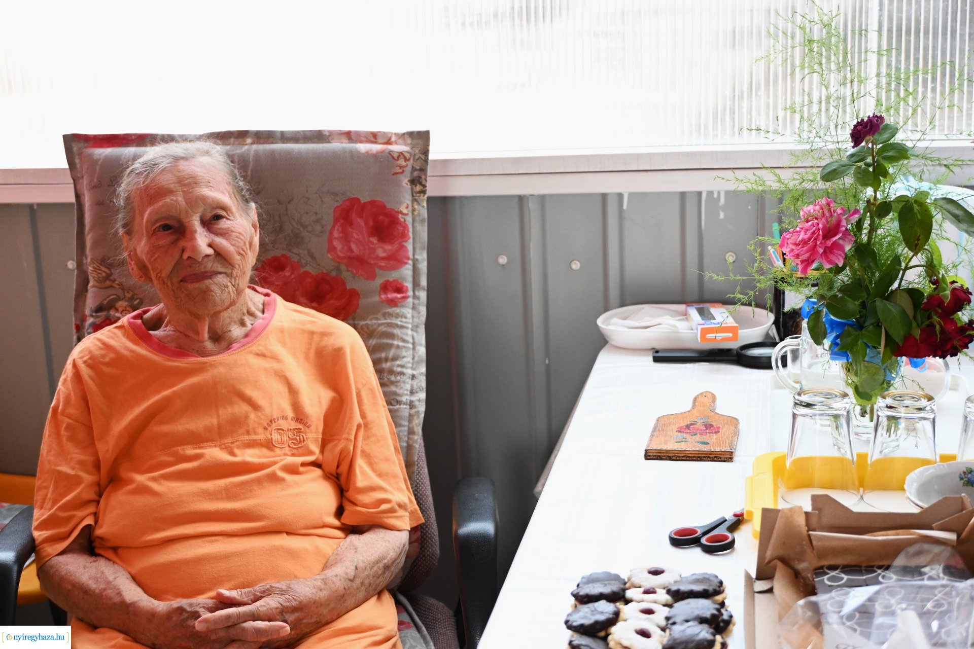 Szépkorú köszöntés - Papp Jánosné 95 éves lett