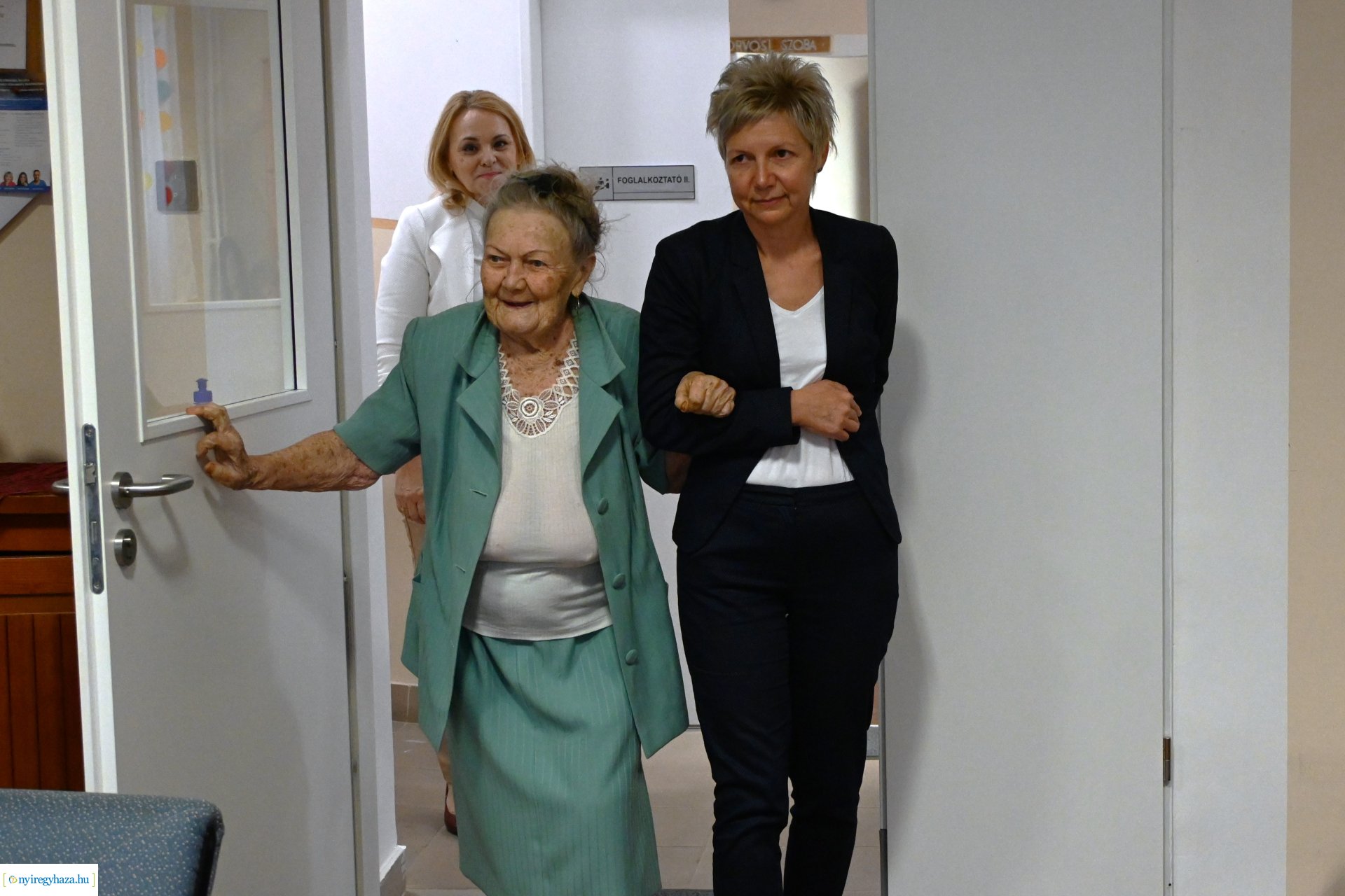 Szépkorú köszöntés - Román Gáborné 90 éves