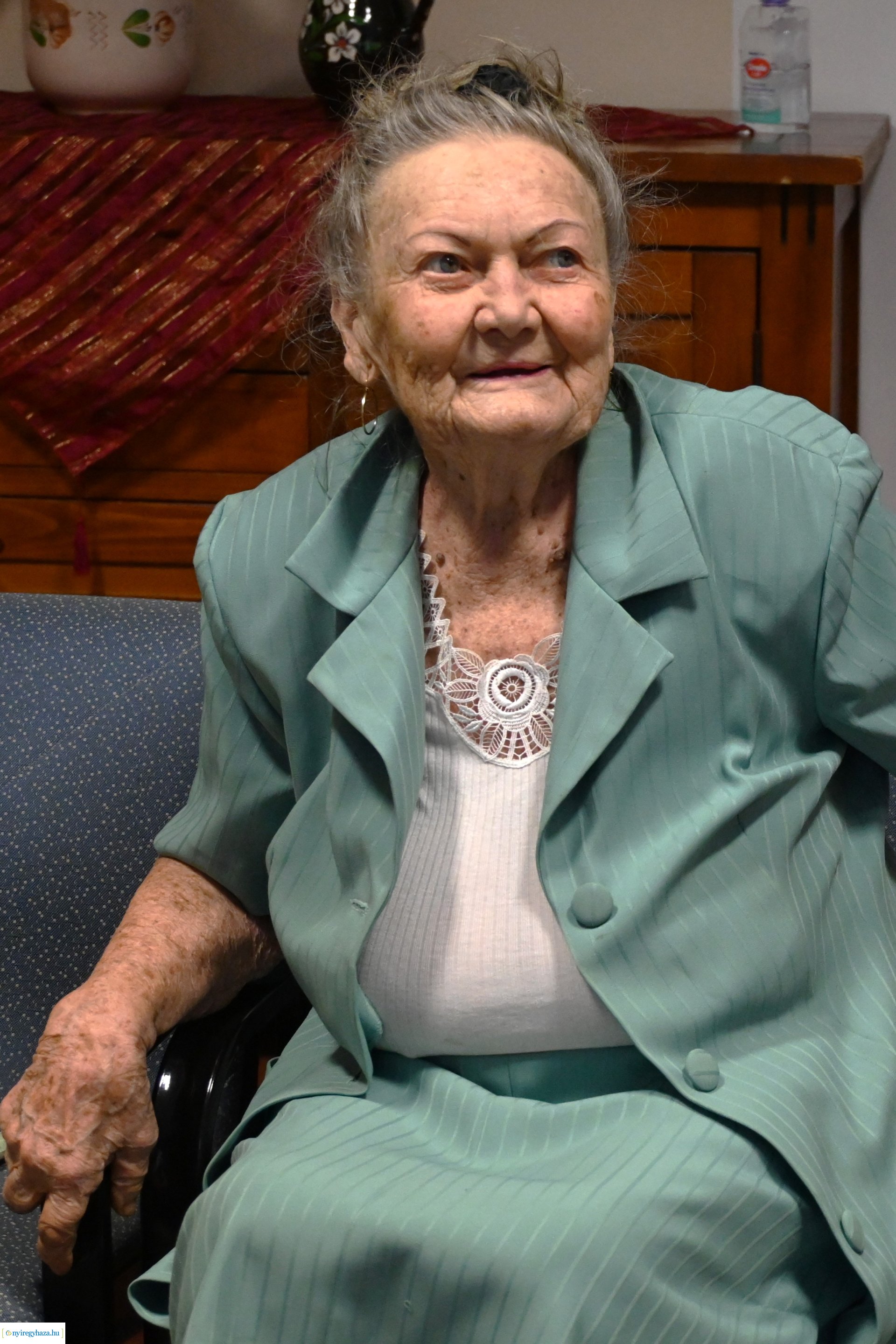 Szépkorú köszöntés - Román Gáborné 90 éves