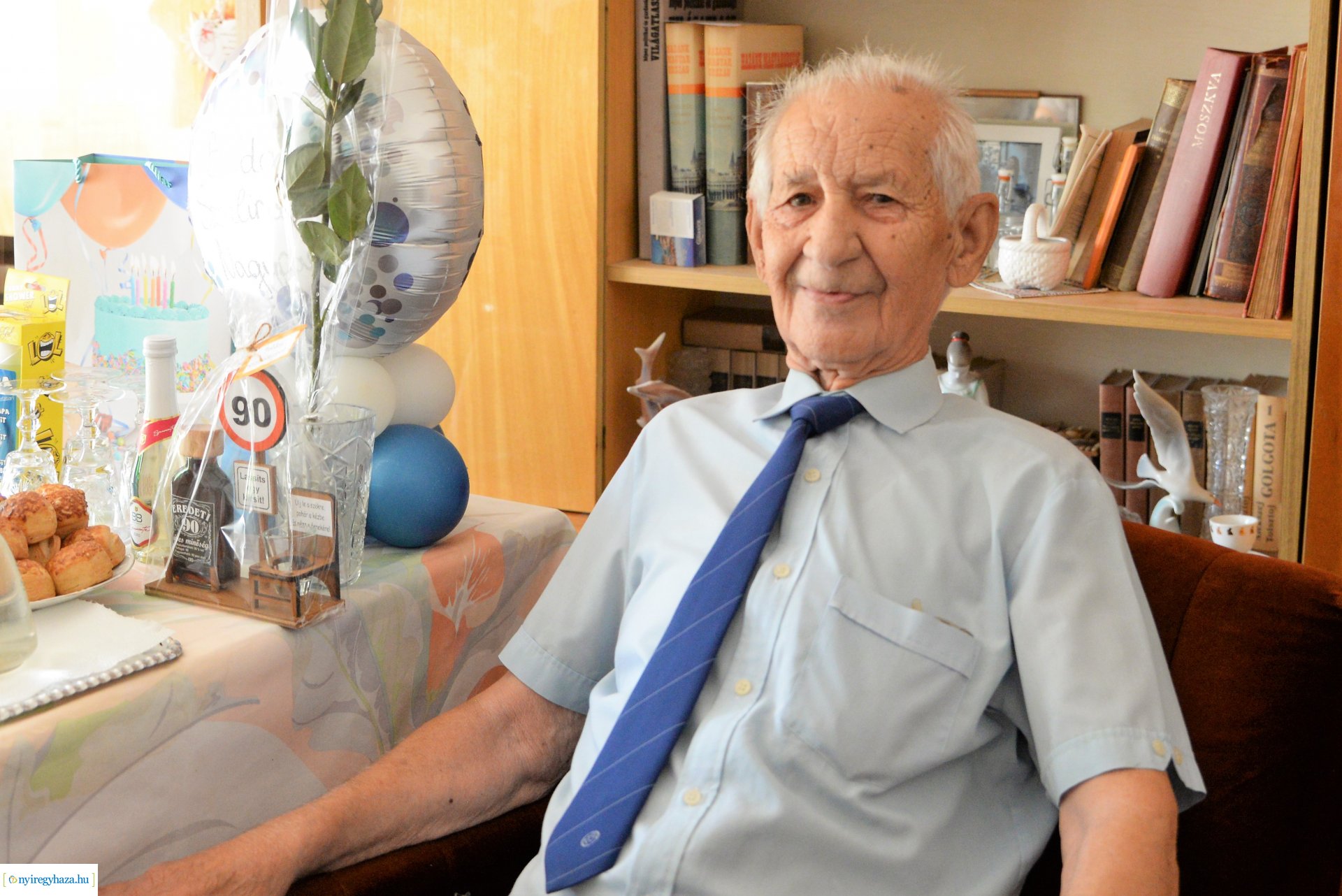 Szépkorú  köszöntés -  Szilágyi János 90 éves