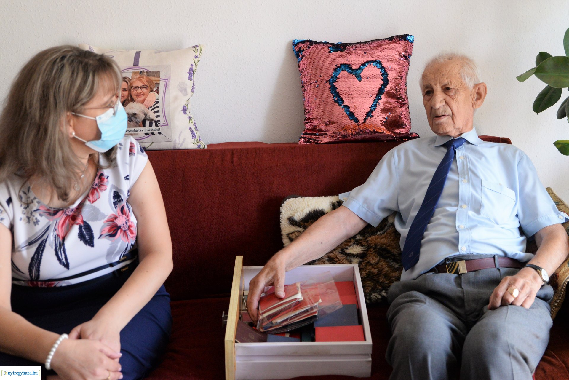 Szépkorú  köszöntés -  Szilágyi János 90 éves