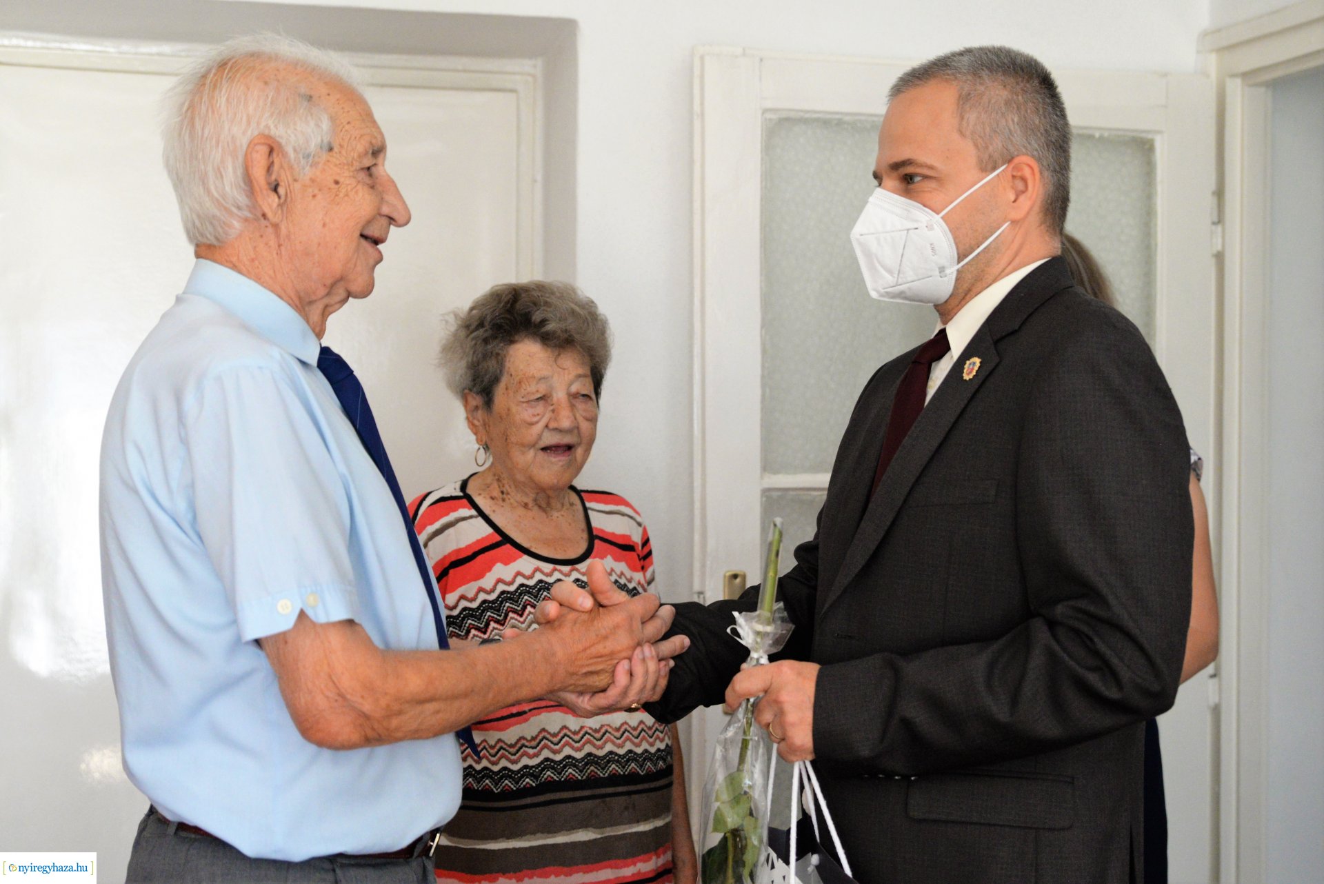 Szépkorú  köszöntés -  Szilágyi János 90 éves