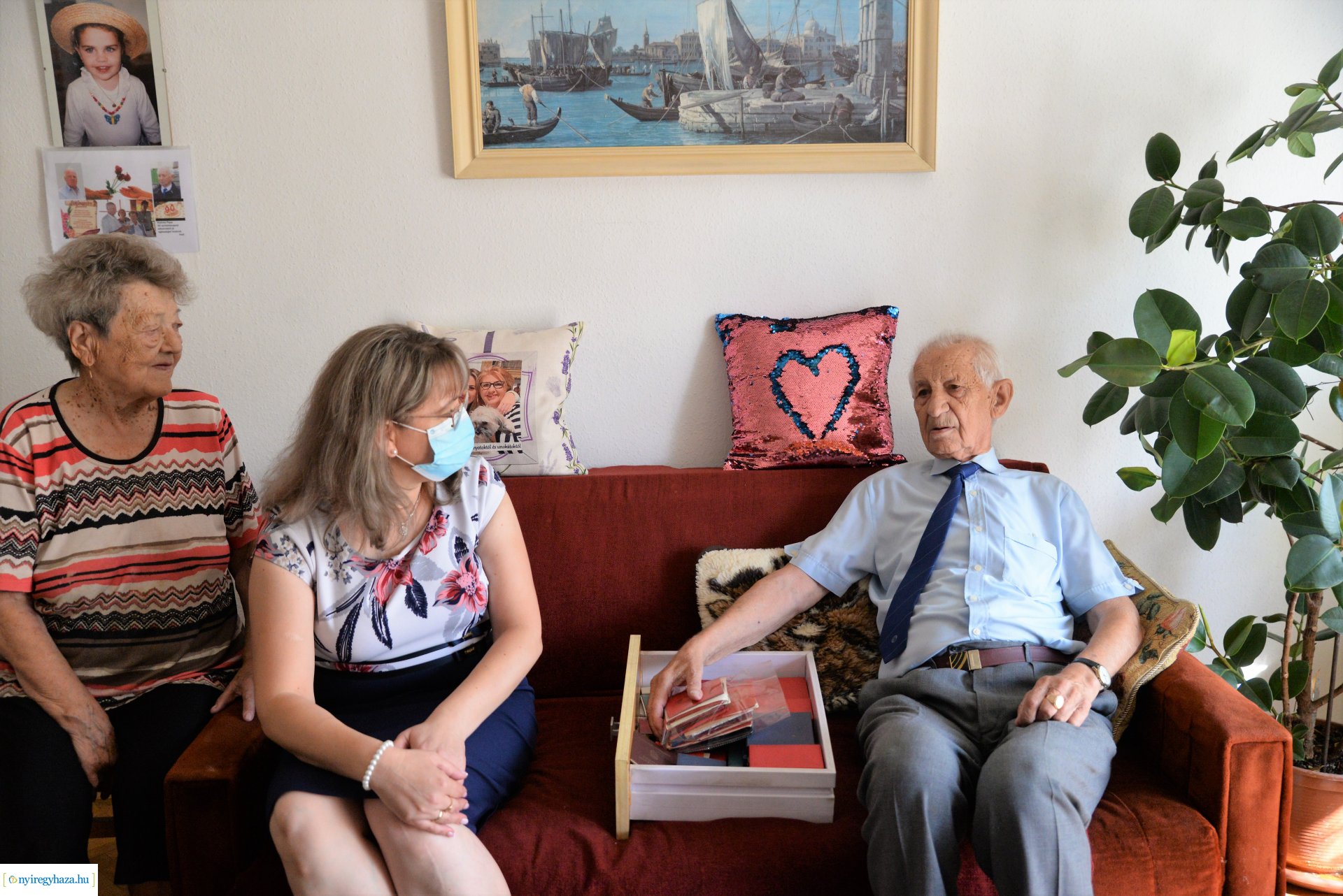 Szépkorú  köszöntés -  Szilágyi János 90 éves