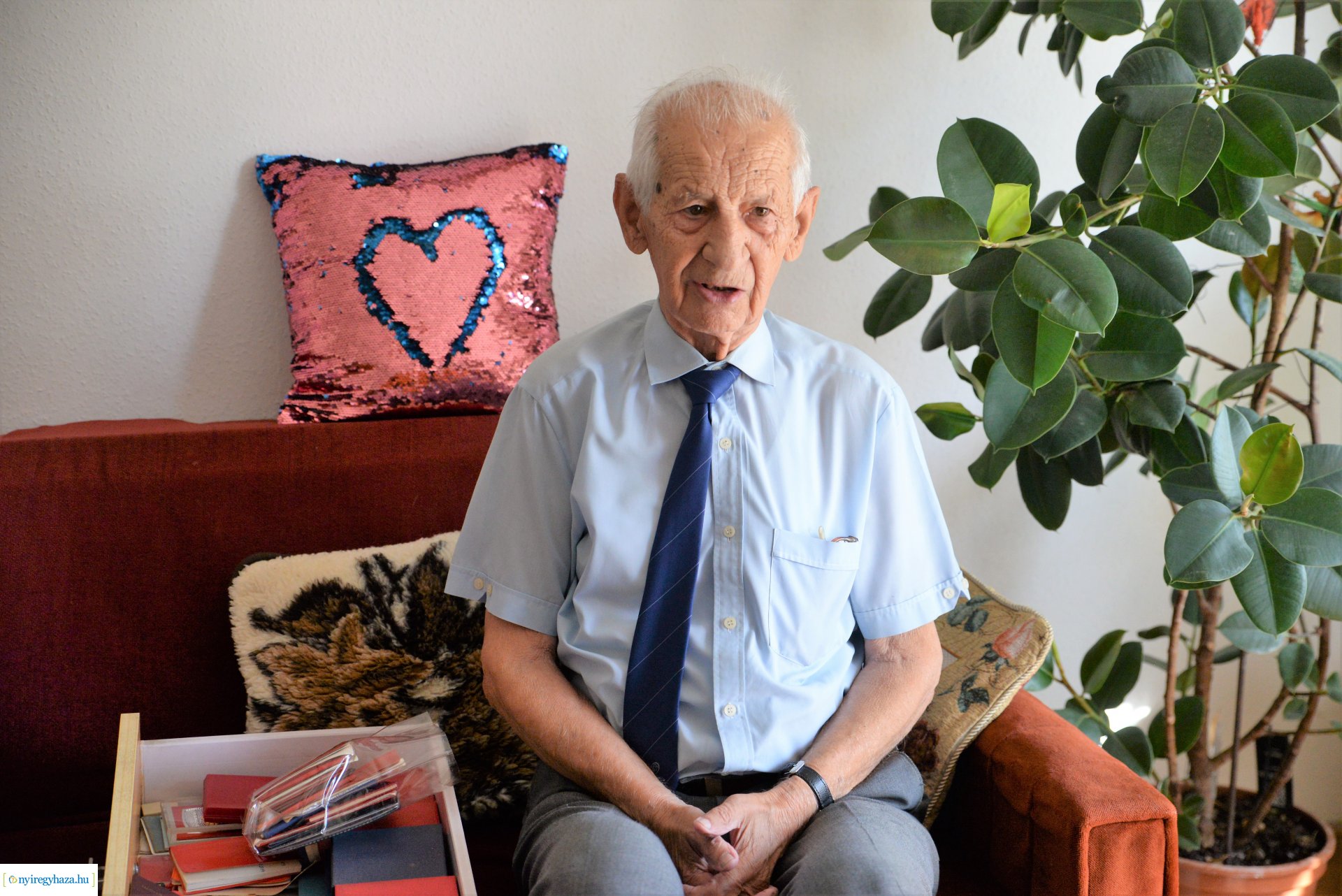 Szépkorú  köszöntés -  Szilágyi János 90 éves