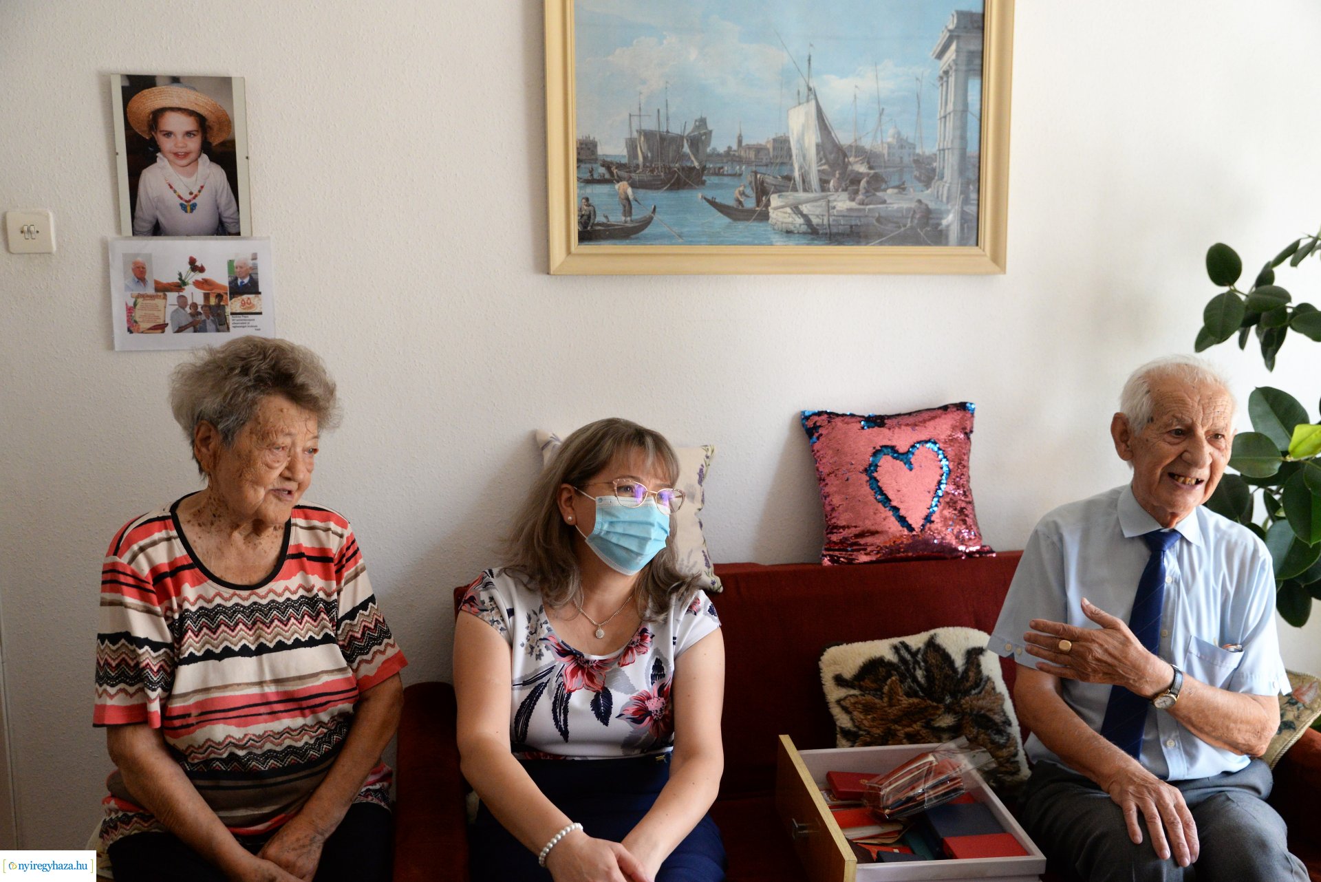 Szépkorú  köszöntés -  Szilágyi János 90 éves