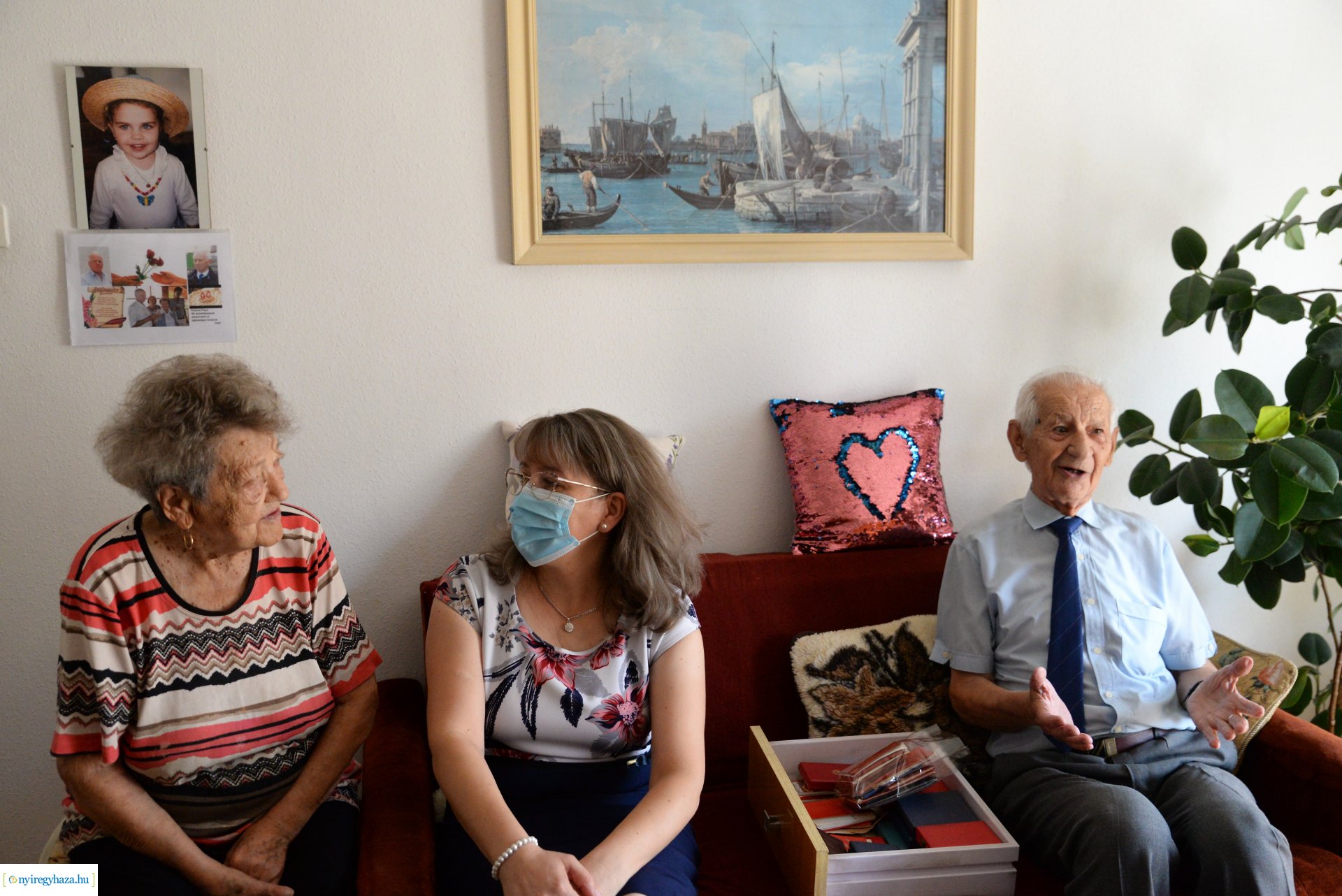 Szépkorú  köszöntés -  Szilágyi János 90 éves