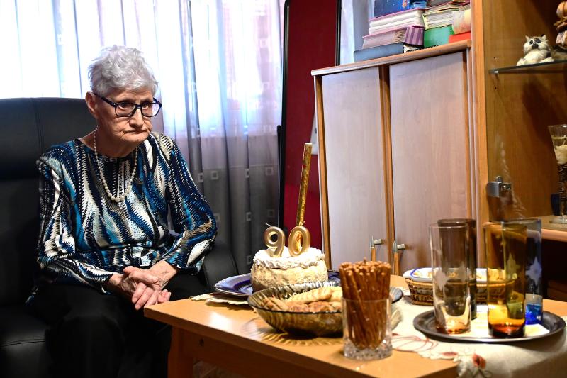 Szépkorú köszöntés - Tepfenhart Julianna 90 éves