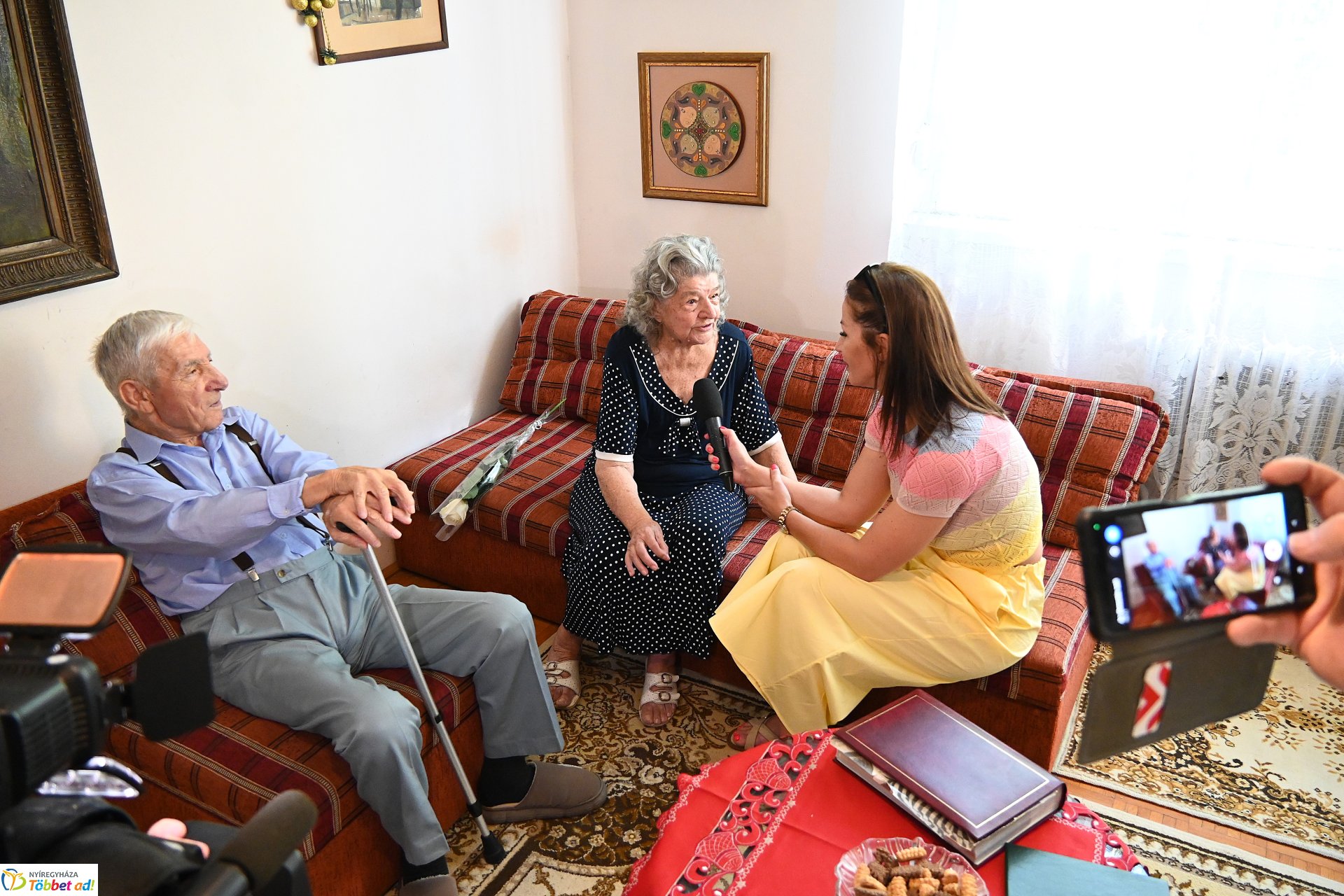 Szépkorú köszöntés - Újváry József 90 éves