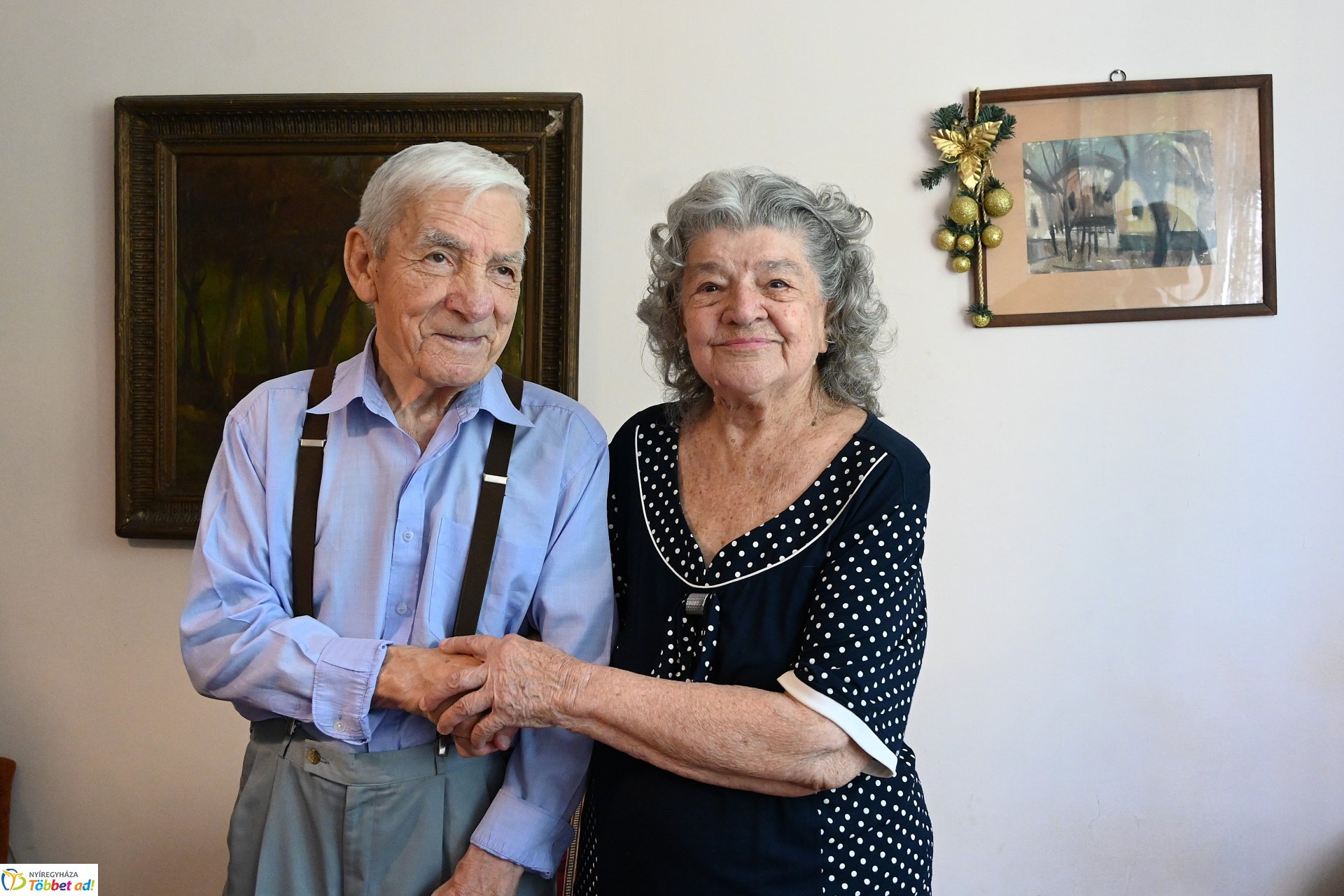 Szépkorú köszöntés - Újváry József 90 éves