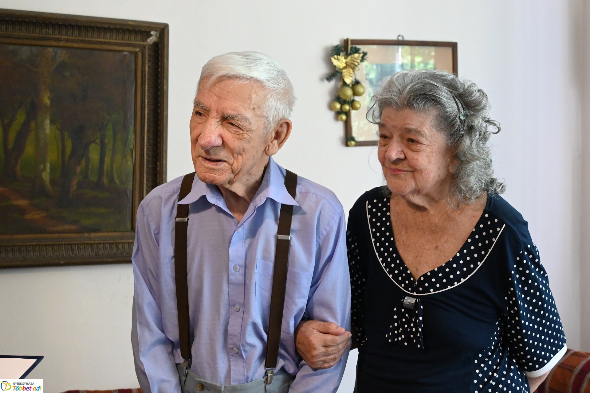 Szépkorú köszöntés - Újváry József 90 éves