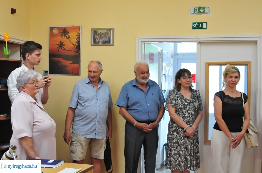 Szépkorú köszöntése - Ács Andrásné