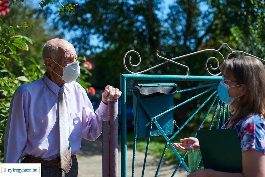 Szépkorú köszöntése - Ács Lajos